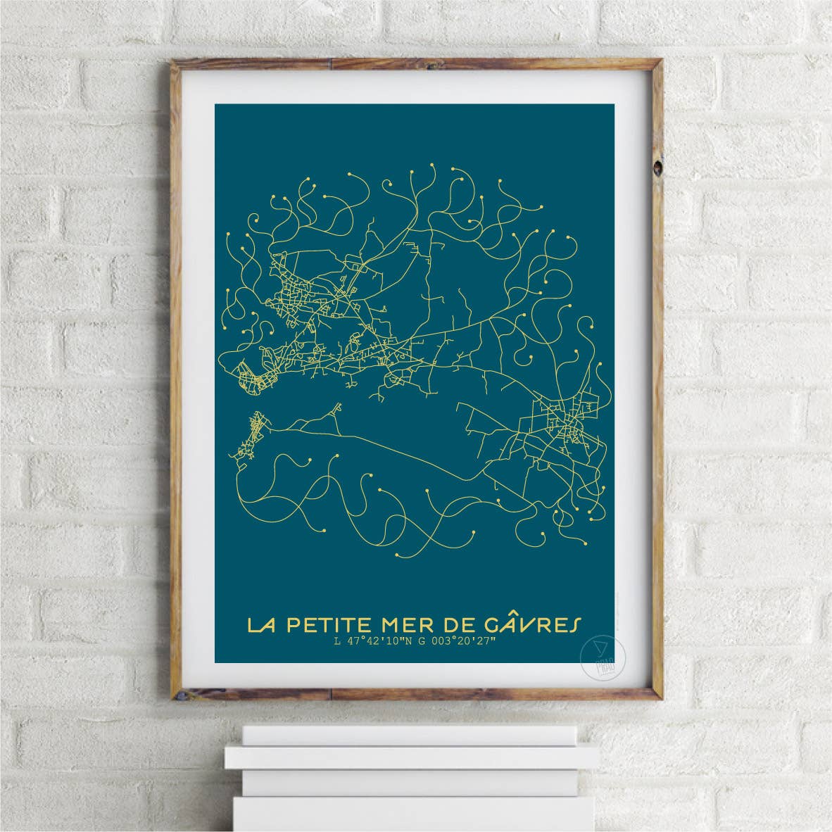 Prao Studio – wholesale Poster – Poster Plan Little Sea Of Gâvre1