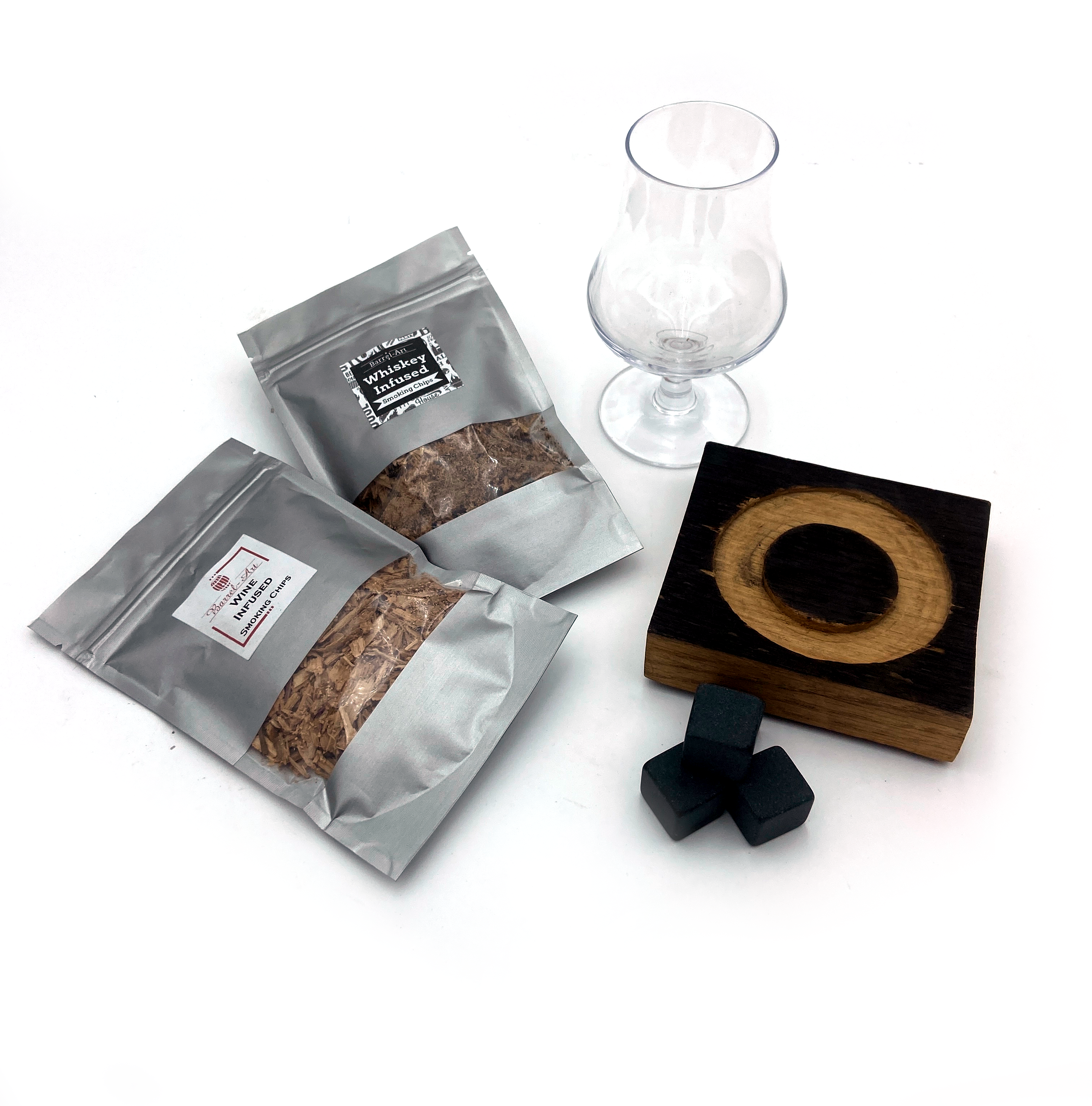 Barrel-Art - Vendita all'ingrosso Strumenti da bar - Kit autentico per cocktail affumicati con botte di whiskey2