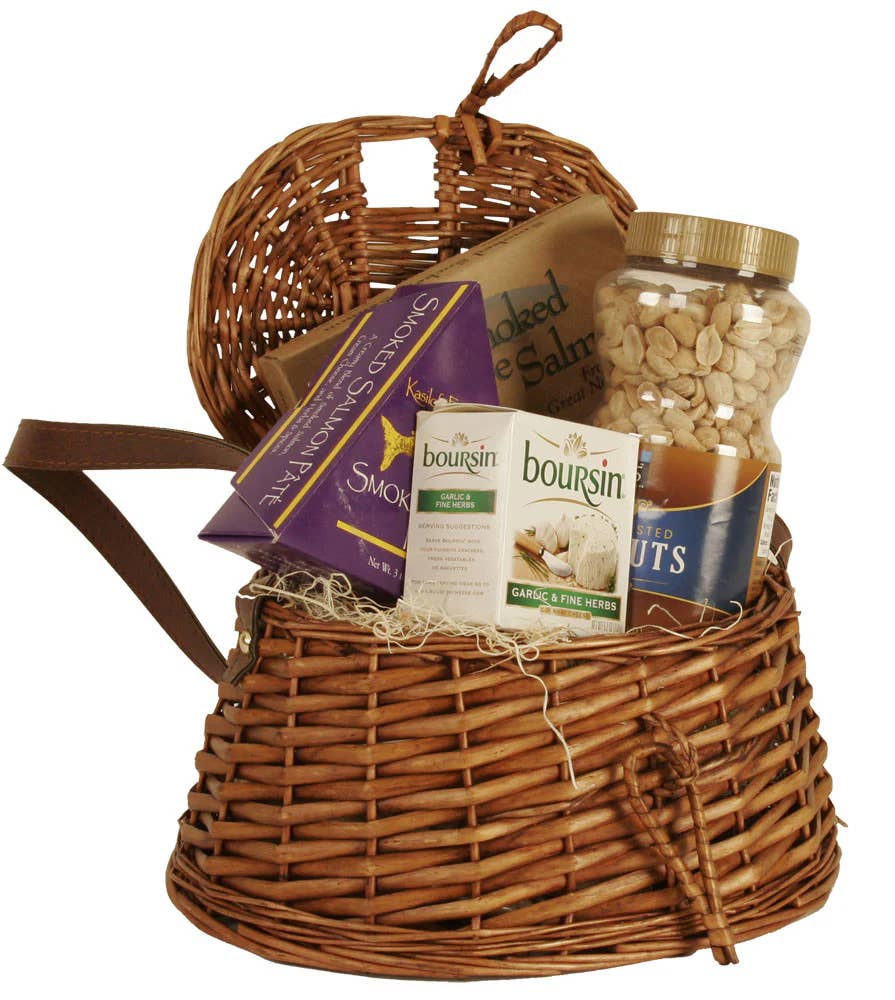 WALD IMPORTS - Wholesale Basket - Fishing Creel Basket
