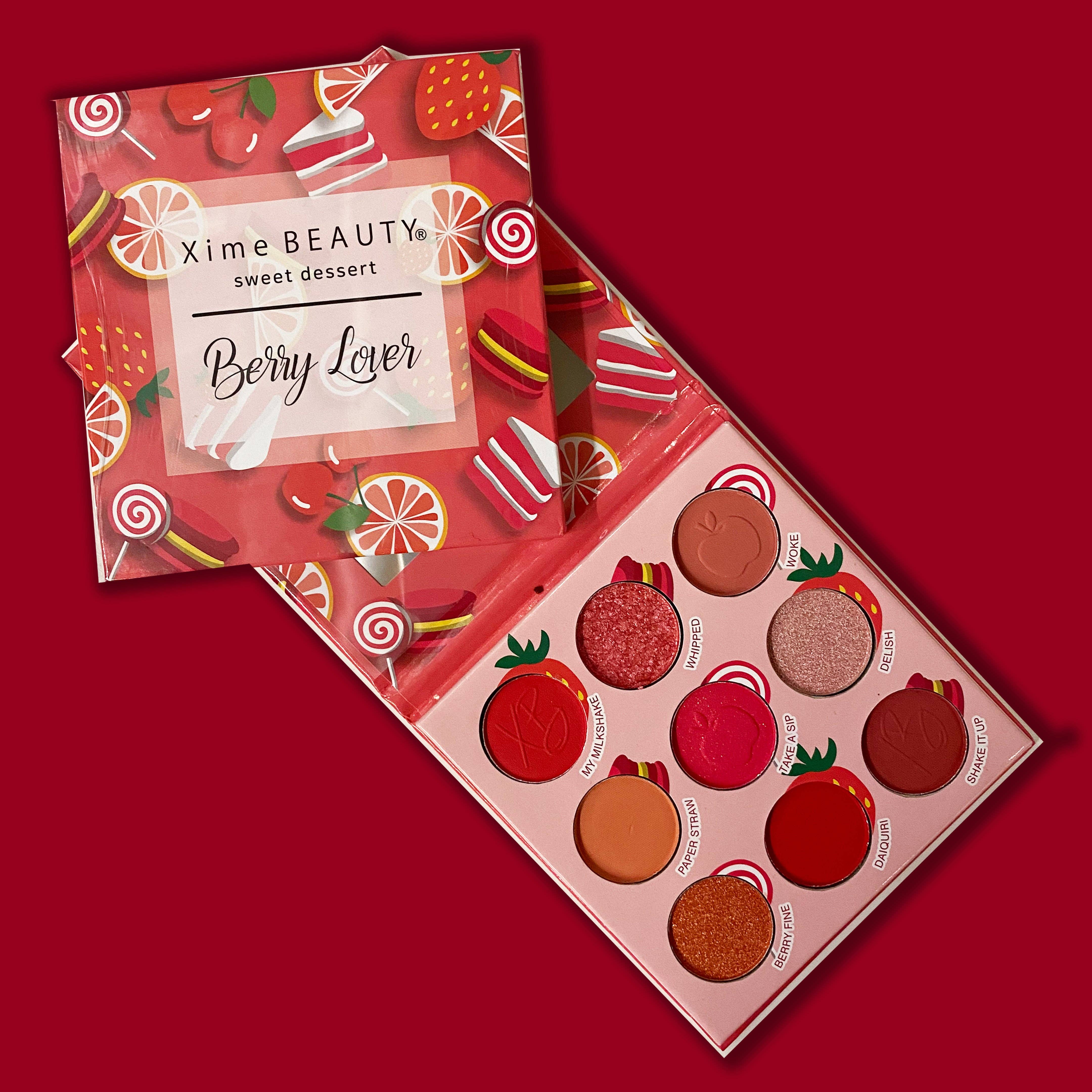 XIME BEAUTY - Wholesale Eyeshadow Palette - Berry Lover1