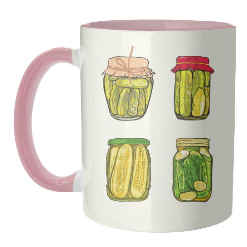 ART WOW – wholesale Coffee mug – Mugs 'Vintage Pickles Jar Collection'2