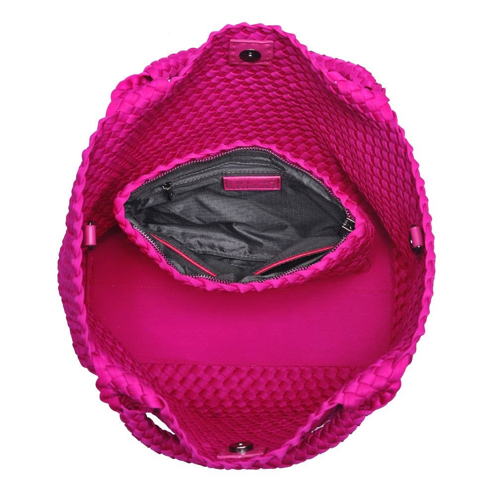 Sol and Selene - Vendita all'ingrosso Borsa tote - Donna - Borsa Media in Neoprene Intrecciato "Sky's The Limit"35