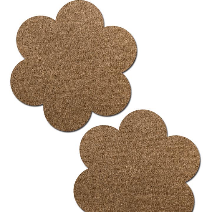 Empanadas para pezones Honey Suede Flower de J. Valentine para venta al por mayor de Pastease®