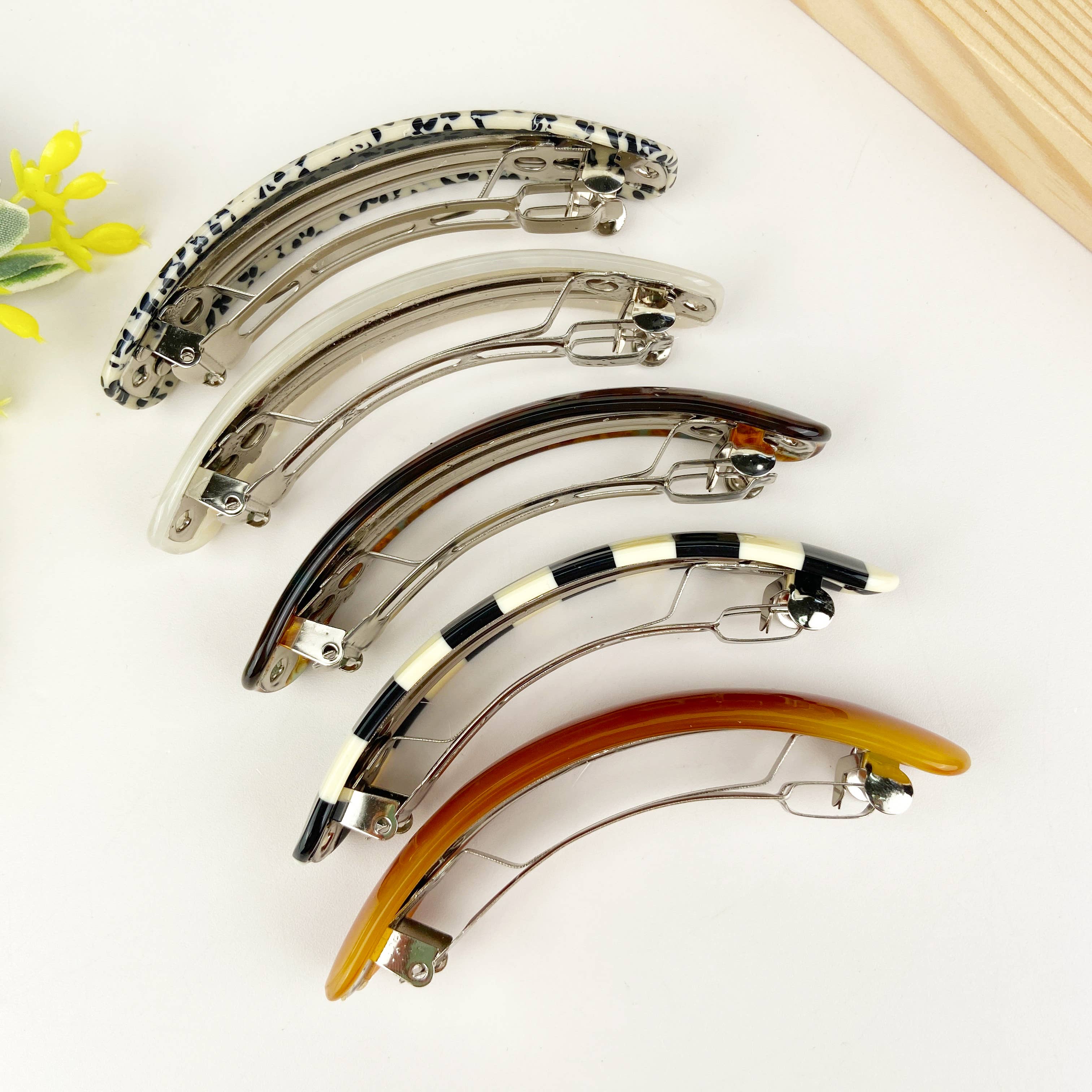 TheDivaSoap - Wholesale Hair Clip - Women's - Acetate crescent hair clip9
