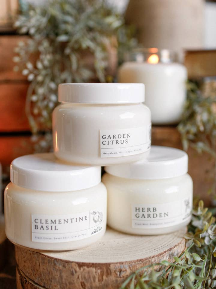 Vintage Apothecary Rustic Antique Glass Candle (10 oz)- Wholesale for wholesale by The Little Burlap Barn®