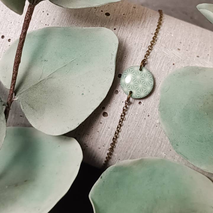 Bracciale Villandry — motivo grafico 1025 per la vendita all'ingrosso da parte di une Hirondelle sous le Tilleul