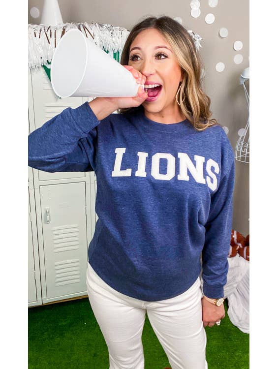 Sugar Stitch - Wholesale Graphic Sweatshirt - Women's - Soft Chenille Custom Mascot Sweatshirt