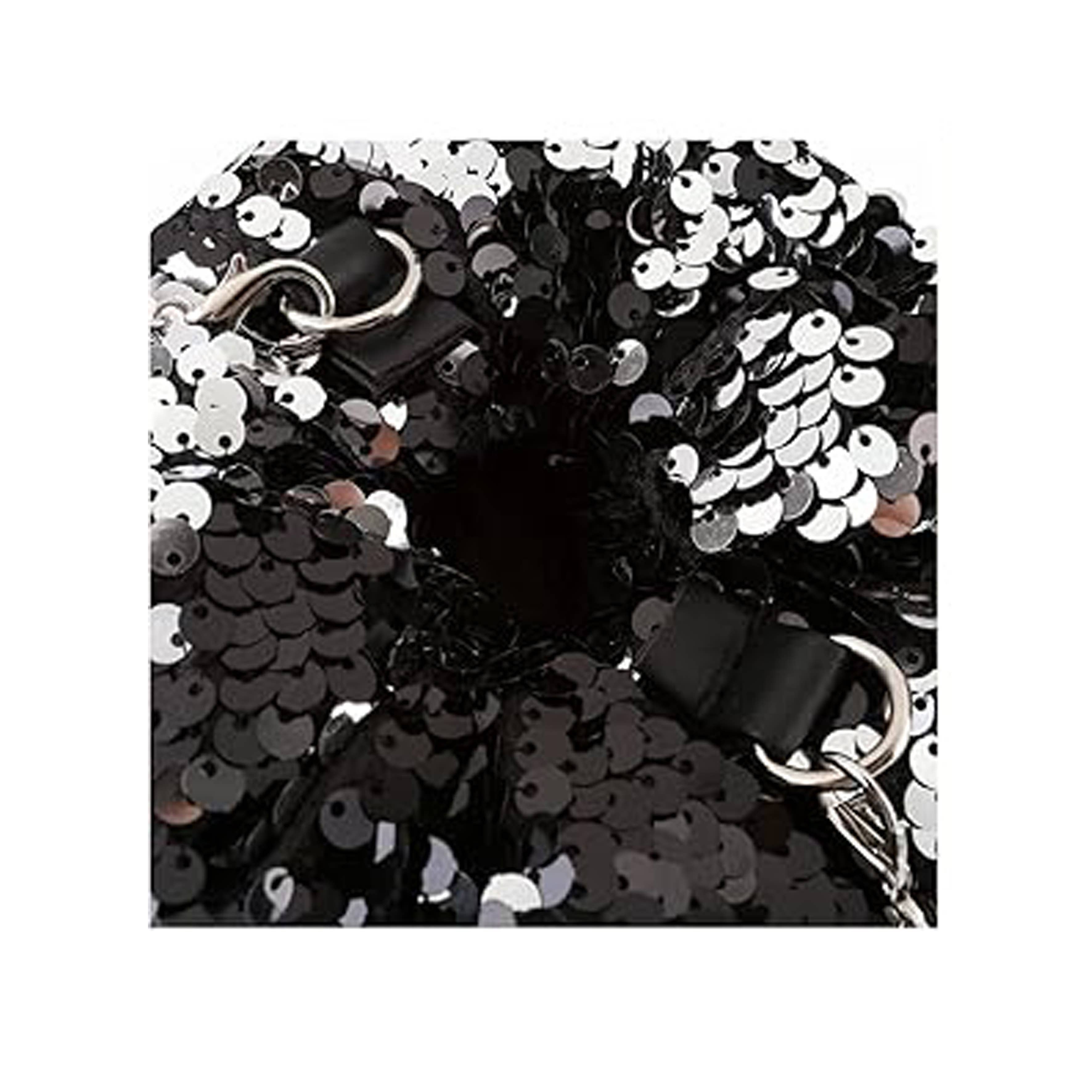 Papaya Fashion Ltd – wholesale Påse med dragsko – Dam – CC343-Mångsidig 3-vägs paljettväska4