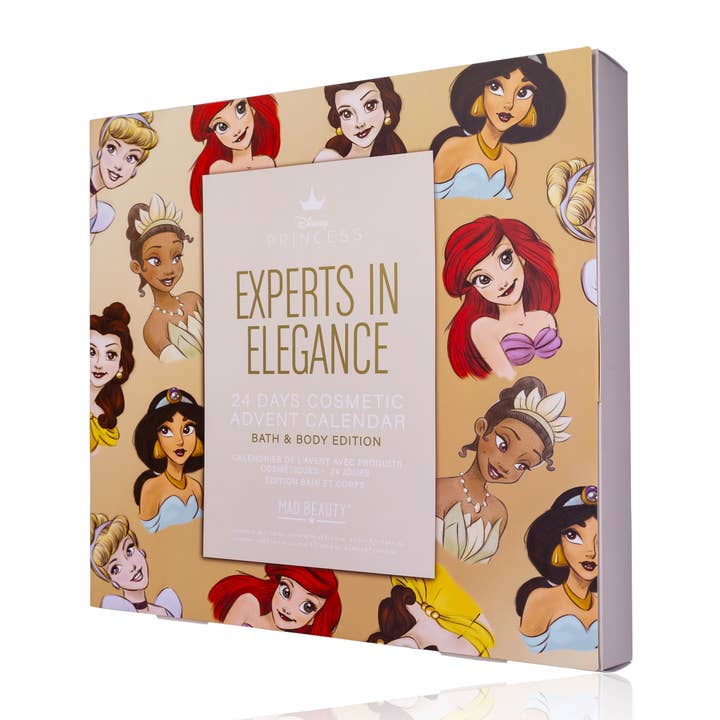 Accentra - Vente Set de bain et corps - Calendrier de l'Avent Disney Princess pour enfants