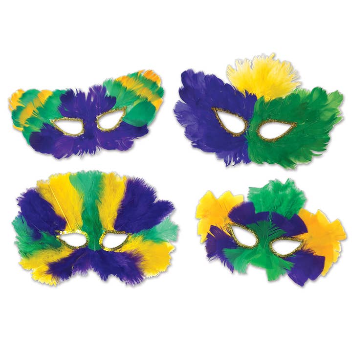 Mardi Gras Masks for wholesale by Beistle