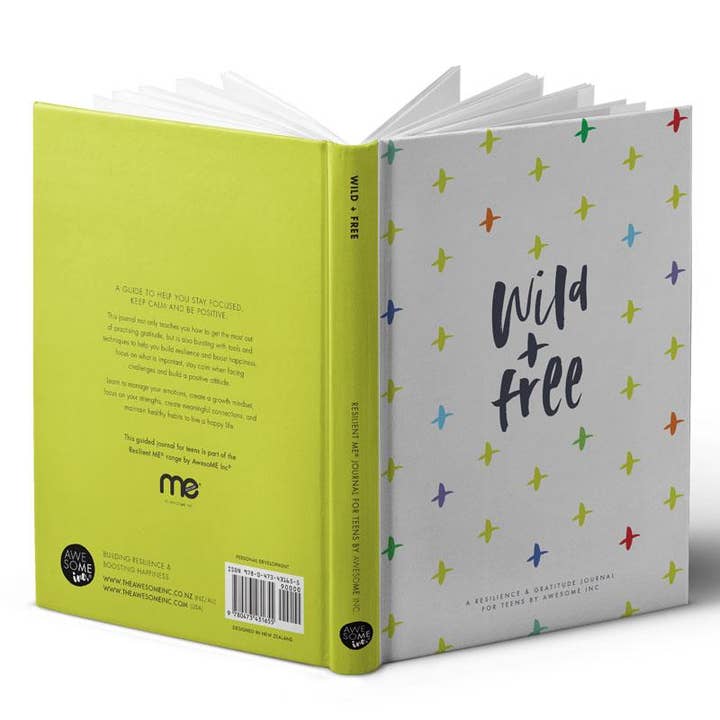 Resilient ME Gratitude Journal for Teens – Wild + Free for wholesale by Kiwi Journals