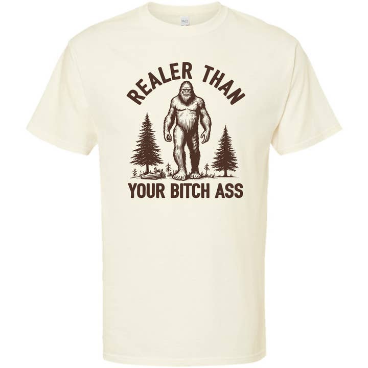 Más real que una camiseta para venta al por mayor de Jailbird Designs