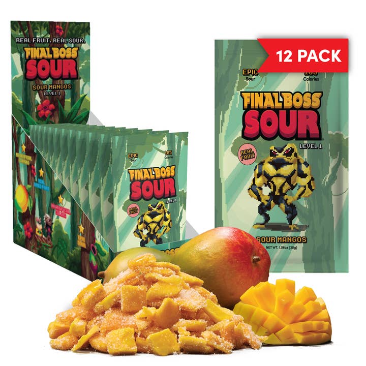 Nível 1 Manga PDQ (12 Unidades) por atacado de Final Boss Sour