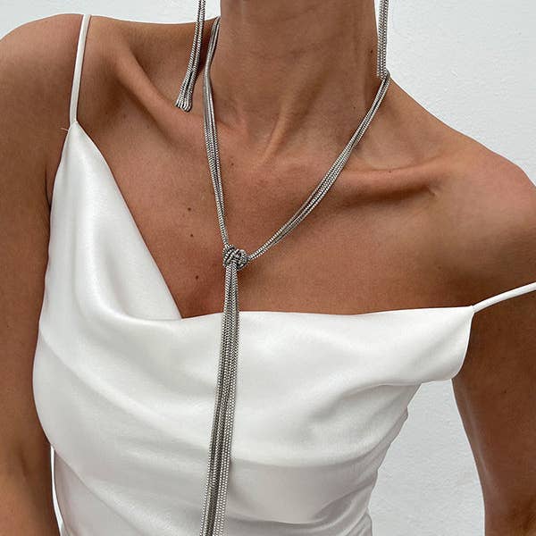 VividLux - Wholesale Y-Neck/Lariat Necklace - Tasseled Necklaces Accessories10