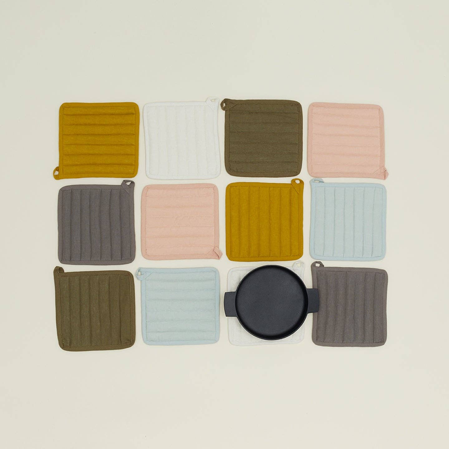 Hawkins New York - Wholesale Oven Mitt/Pot Holder - SIMPLE LINEN POT HOLDERS - SET OF 214