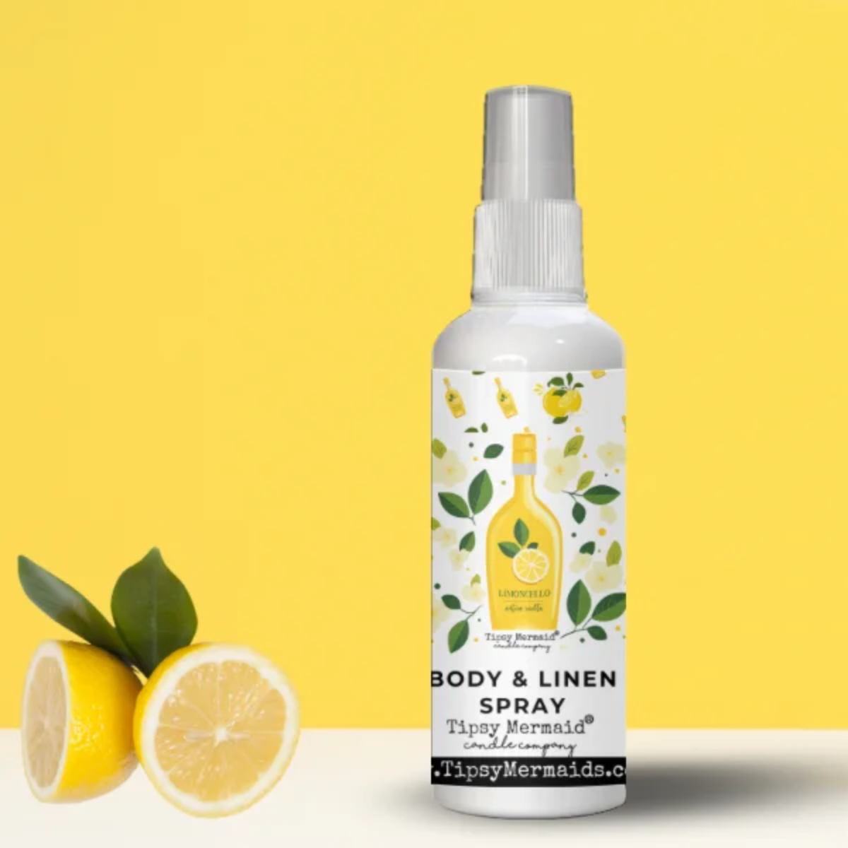 Tipsy Mermaid® - Wholesale Room & Linen Spray - Limoncello Body, Linen & Room Spray 0