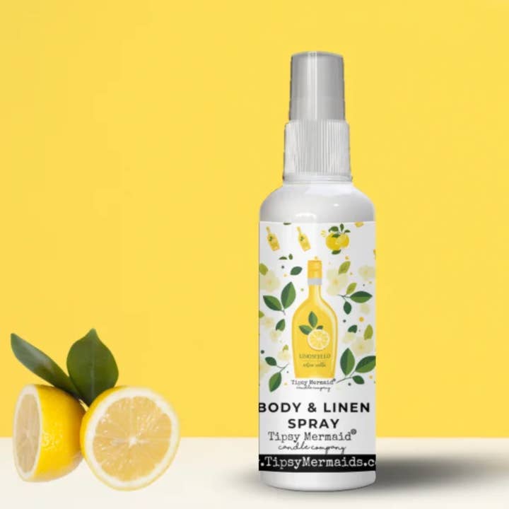 Tipsy Mermaid® – Engroshandel Duftspray – Limoncello Krops-, Linned- & Rumspray