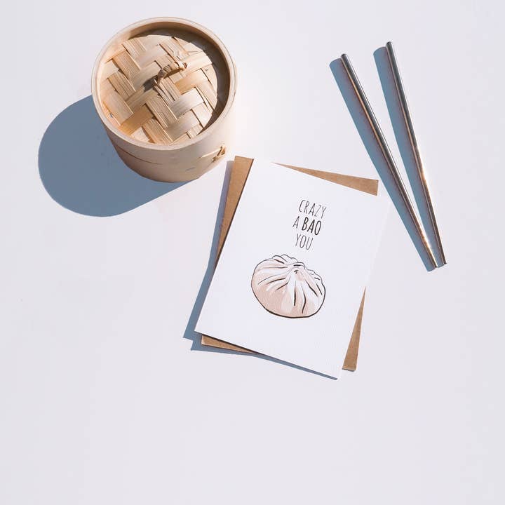 Noted By Copine - Wholesale Everyday Greeting Card - Crazy A Bao You Everyday Greeting Card3