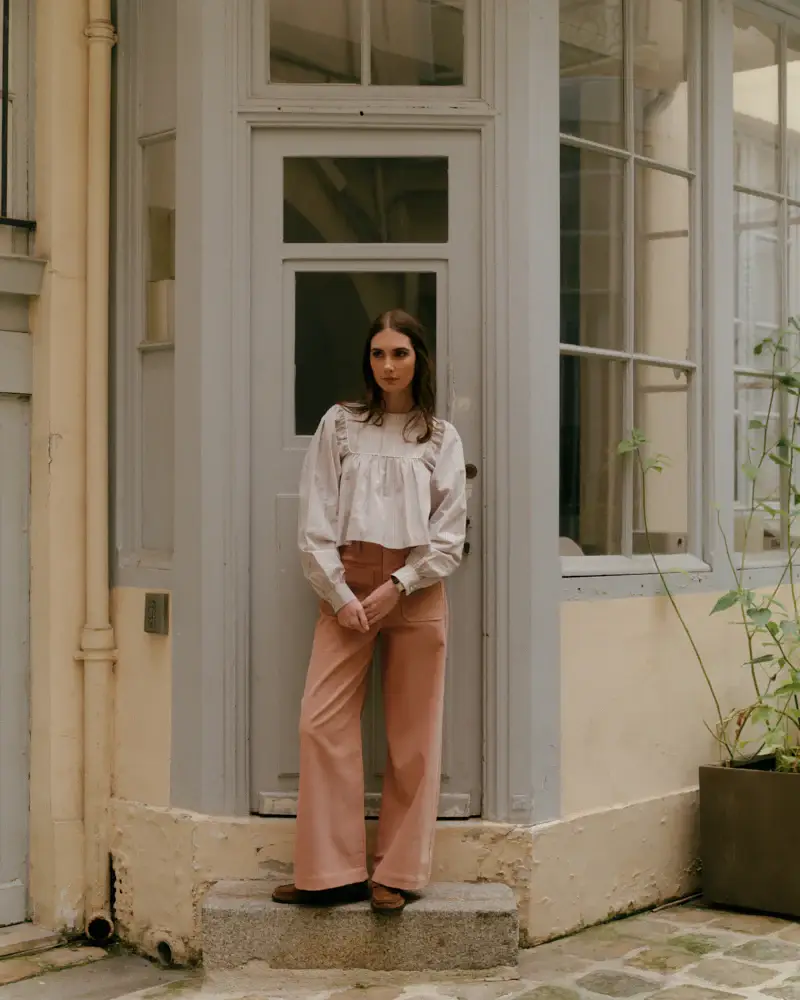 Rouri - Wholesale Pants - Women's - Pants Riley Pink5