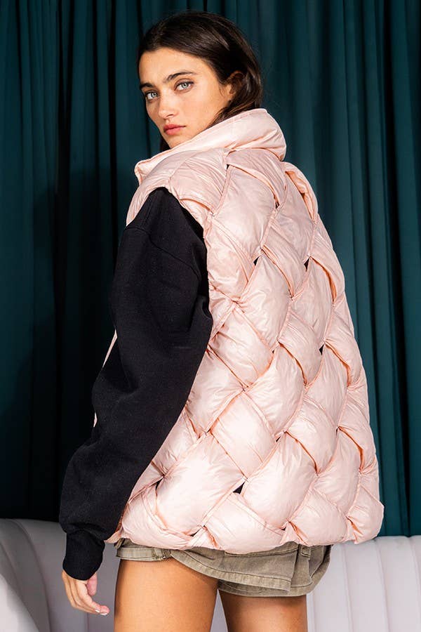 BUCKETLIST INC - Vente Veste sans manches – femme - Veste doudoune boutonnée IT204014