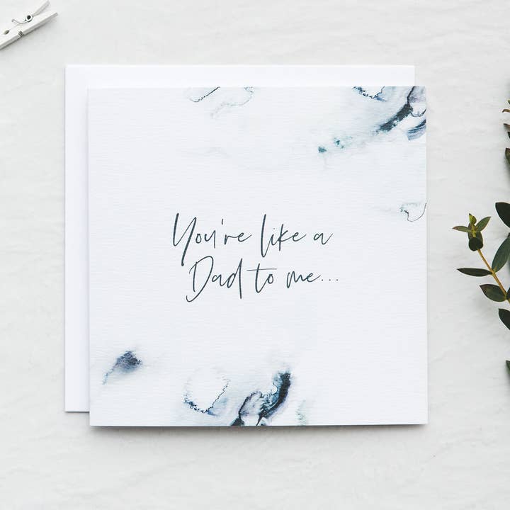 Tarjeta para el Día del Padre «Eres como un papá para mí» para venta al por mayor de I am Nat Ltd