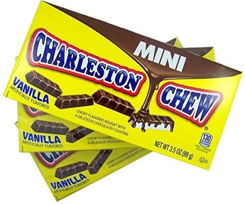 Shop The King - Wholesale Chocolate Bar - Charleston Chew Mini Theater Box Candy 3.5 oz1