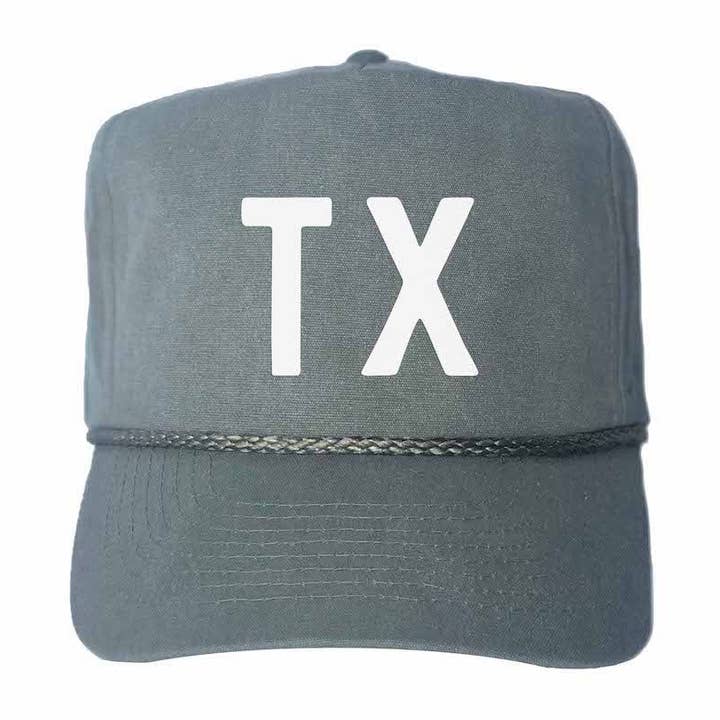 TX Canvas Trucker for wholesale by Frankie Jean