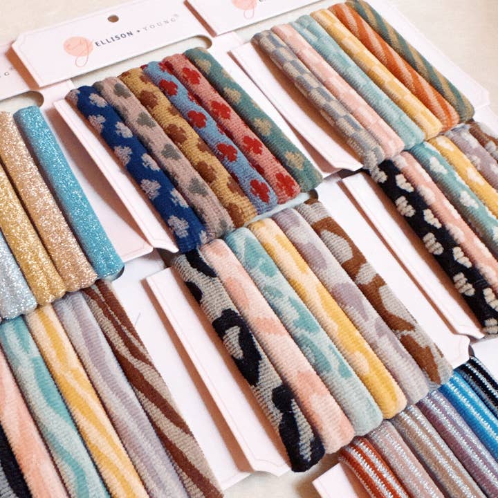 Ellison+Young - Wholesale Hair Tie - Worlds Best Everyday Hair Ties Set Of 6