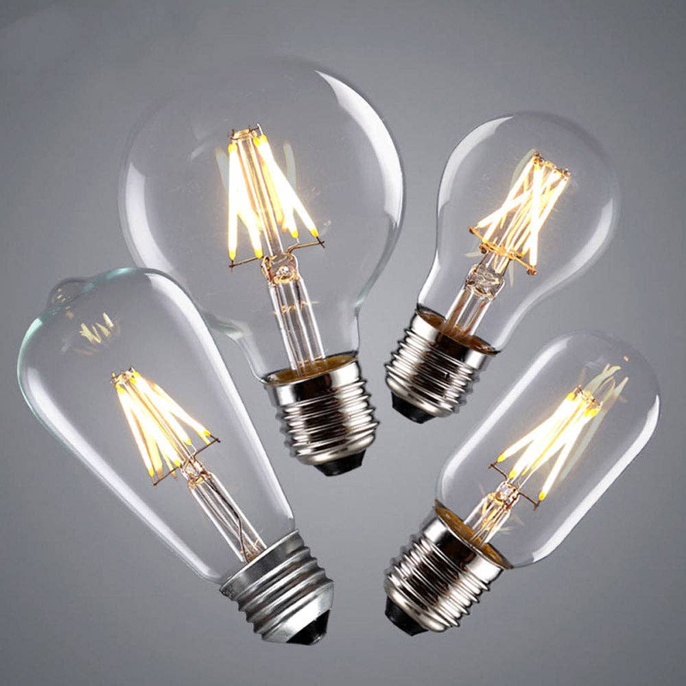 Ledsone - Wholesale Light Bulb/Puck - E27 4W G80 Dimmable LED Vintage Filament Classic Light Bulb6