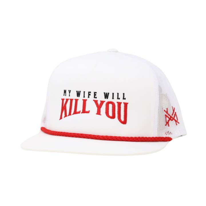 The Mad Hatter Co - Wholesale Trucker Hat - Men's - MHC My Wife Will Kill You