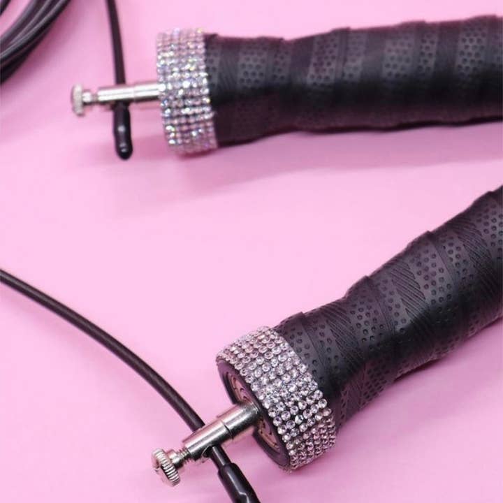 Brickhouse Babe LLC - Wholesale Sporting accessories - Adjustable Rhinestone Jump Rope for Cardio1