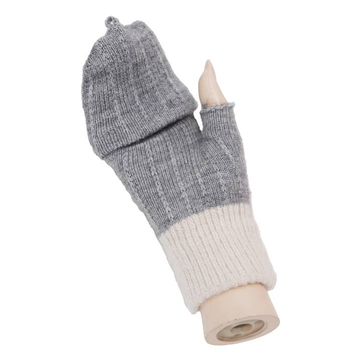 Cap Zone - Wholesale Gloves - Women's - Mitt-to-Fingerless Convertible Winter Gloves3