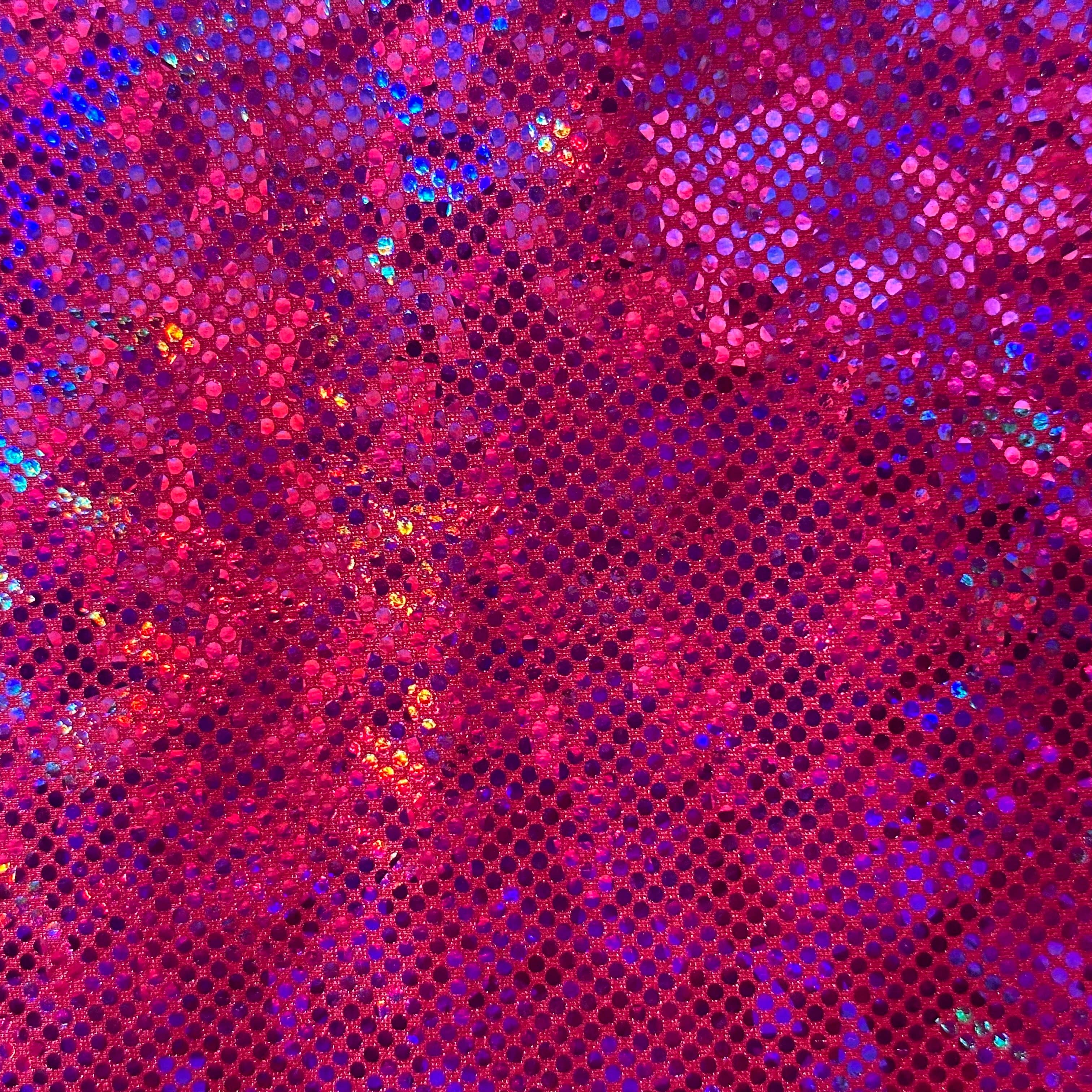 Spandex palace - Venta al por mayor Tela - Tela de nailon y elastano con diseño de holograma de cristal roto: realza tu estilo con un toque contemporáneo | Spandex Palace8