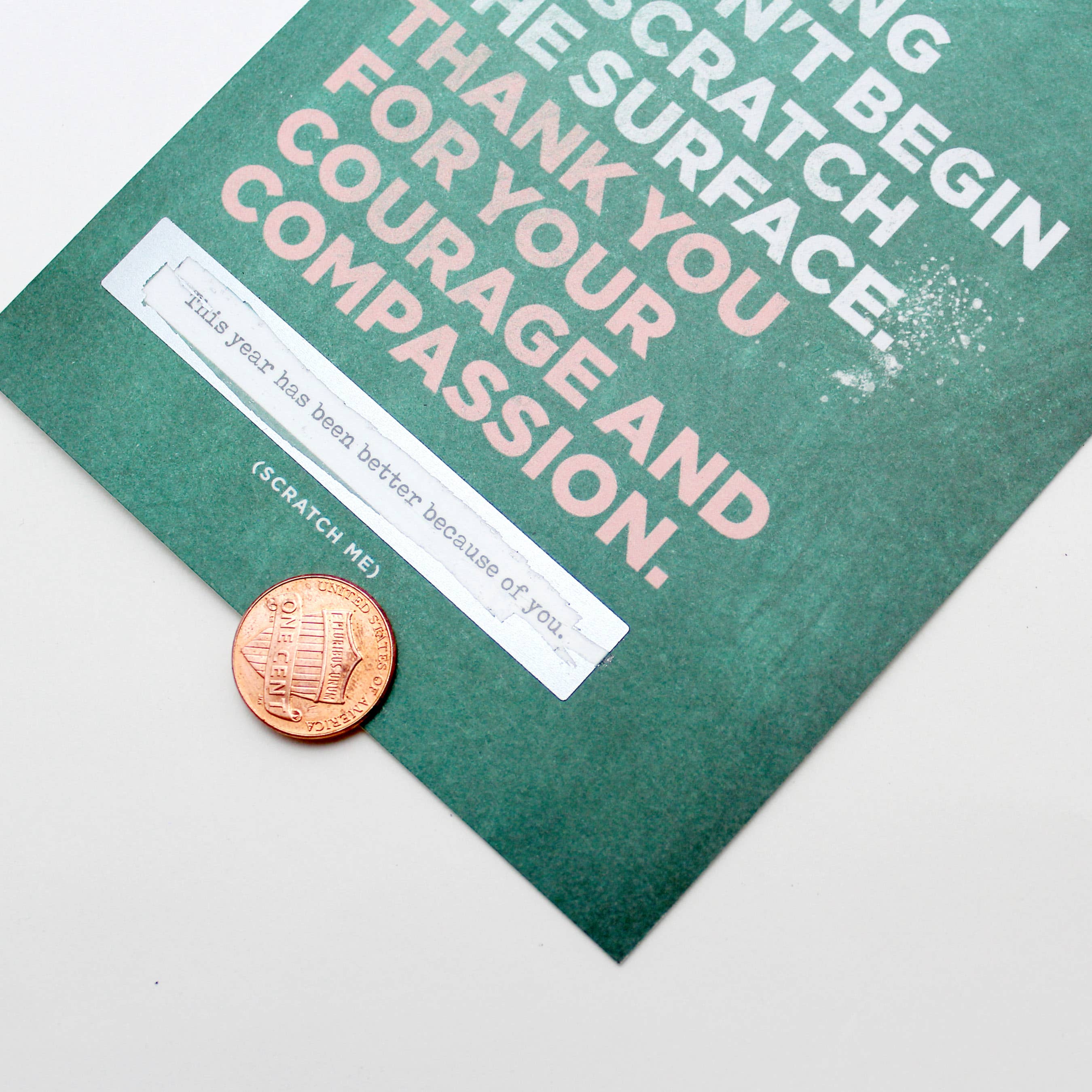 Inklings Paperie - Wholesale Teacher/Back-to-School Card - Scratch-off Card - Scratch The Surface - Teacher10