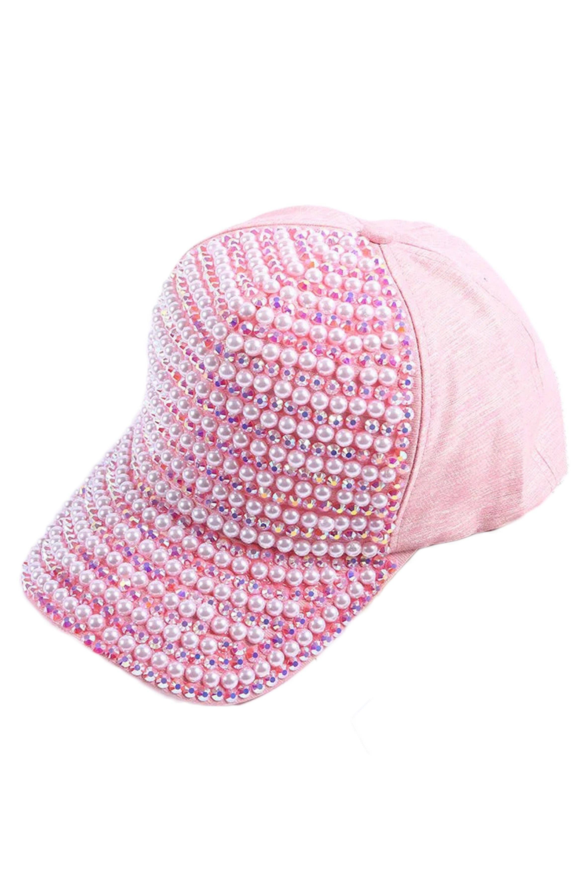 Ole - Vente Casquette de baseball – femme - Casquette en perles et strass C050616