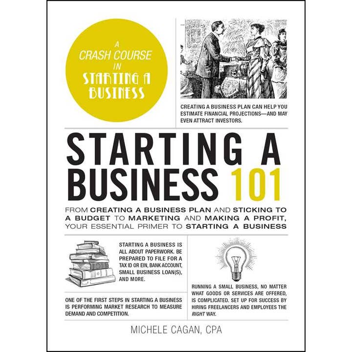 Starting a Business 101 by Michele Cagan for wholesale by Simon & Schuster