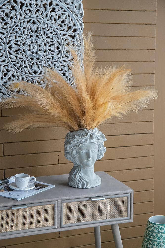 A&B Home Group Inc. - Wholesale Artificial Plant - 8x1x31.5"H 3pc/Bag Taupe Pampas Grass Bouquet6