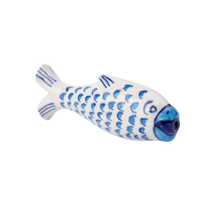 CGB Giftware - Wholesale Knob/Pull - Assorted Fish Design Ceramic Light Pulls