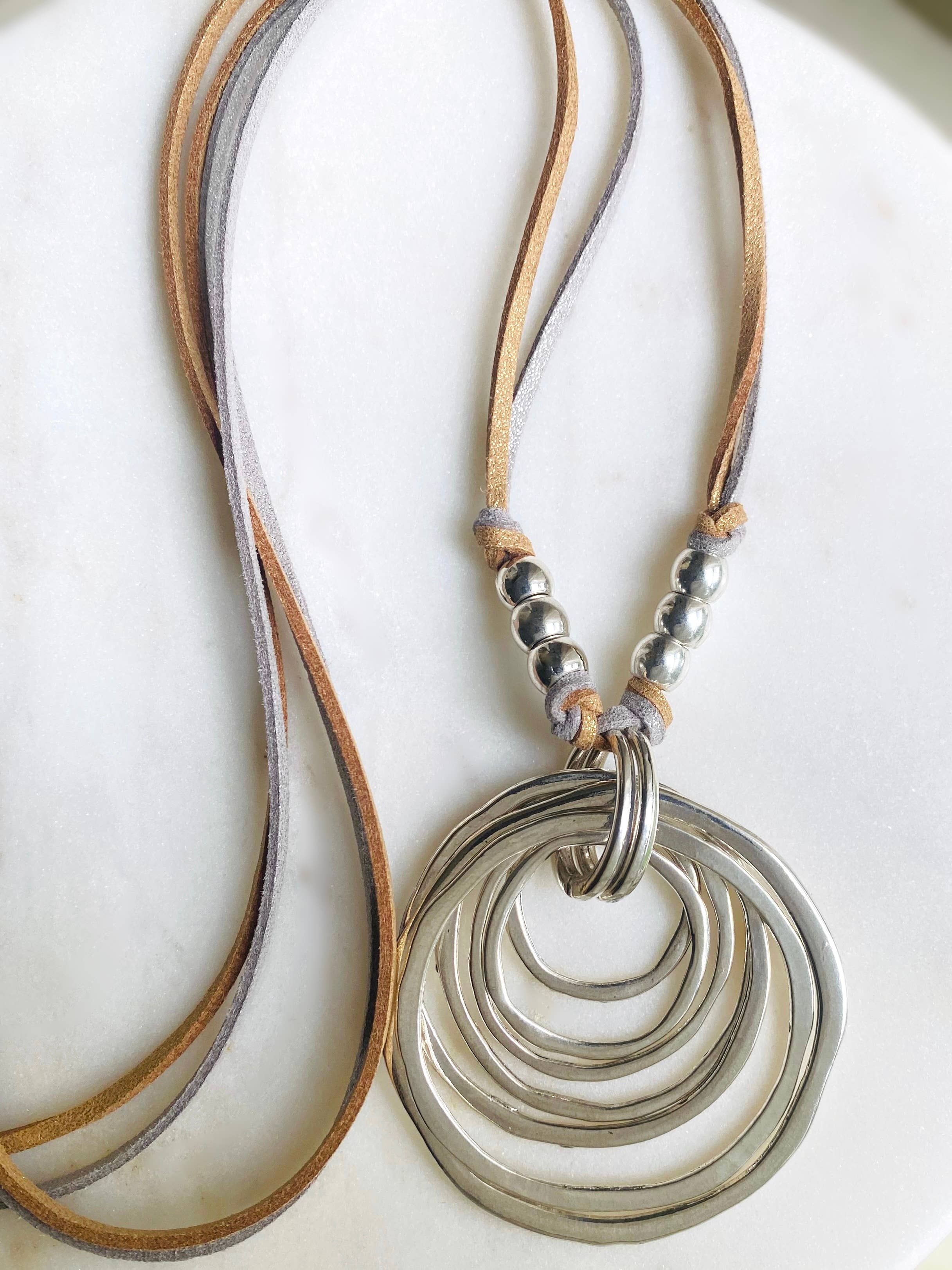 Dajana Design - Wholesale Pendant/Charm Necklace - Going in Circles Again Necklace