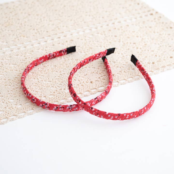 Headband, Girls Headband, 4th of July Headband, Red Headband for wholesale by Girls' Dream