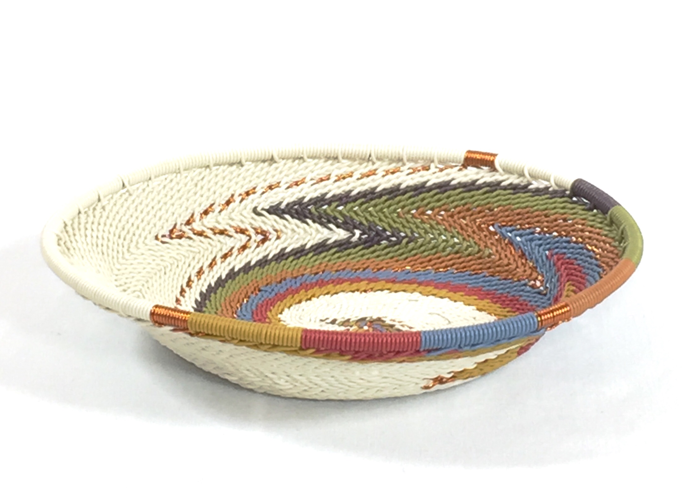 Bridge for Africa - Wholesale Decorative Plate/Dish/Bowl - TW Collection - White Desert9