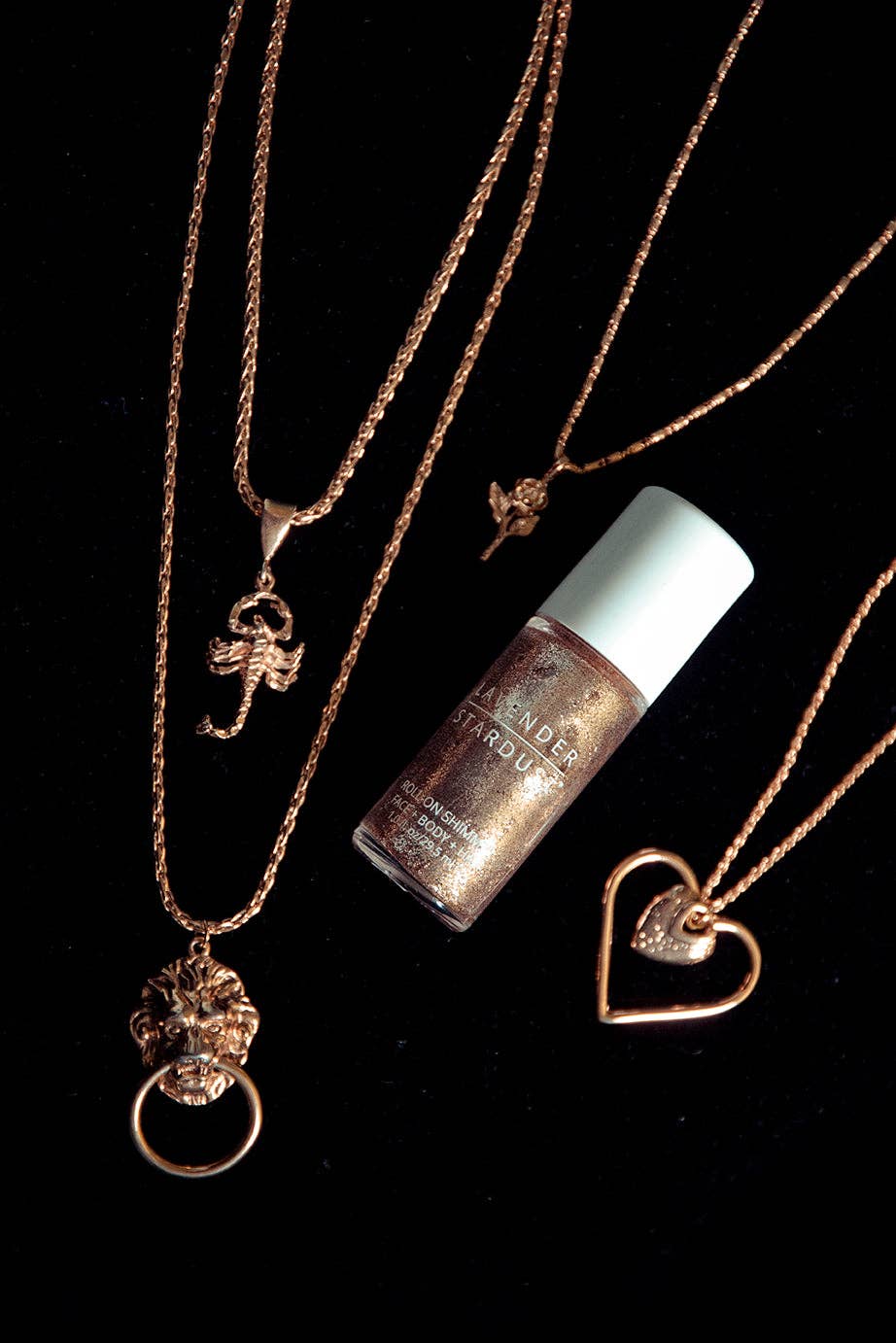 Lavender Stardust - Wholesale Body Glitter/Shimmer - Roll-On Shimmer Goldie1