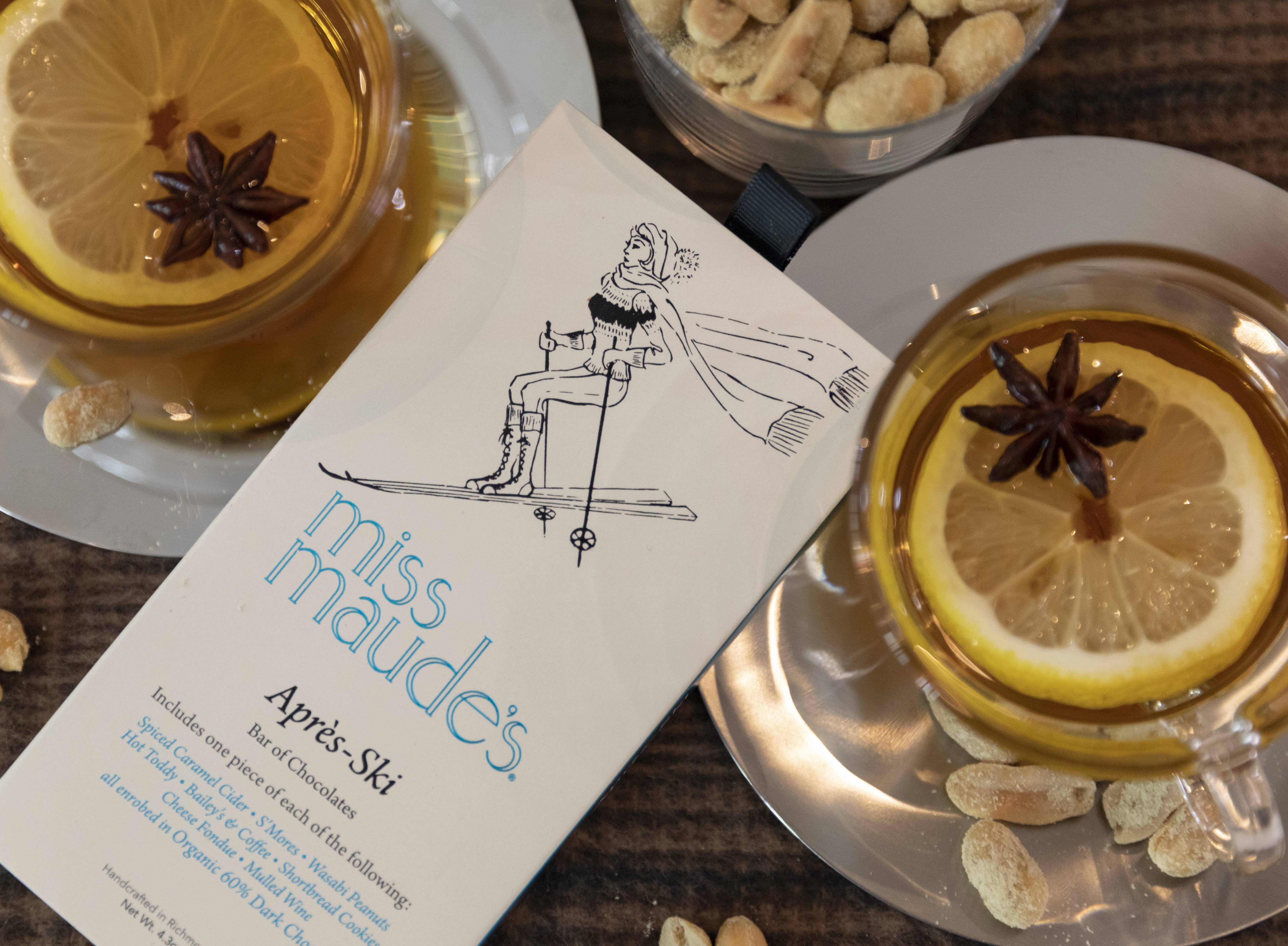 Miss Maude's Bar of Chocolates - Vente Barre chocolatée - Barre de chocolat noir Après Ski2