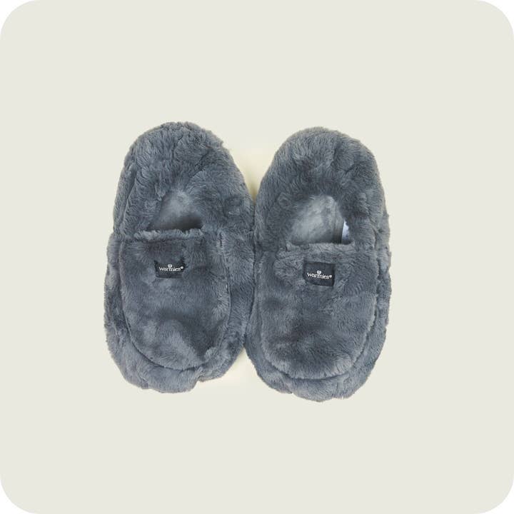 Warmies - Wholesale Slippers - Women's - Warmies Luxury Steel Grey Slippers