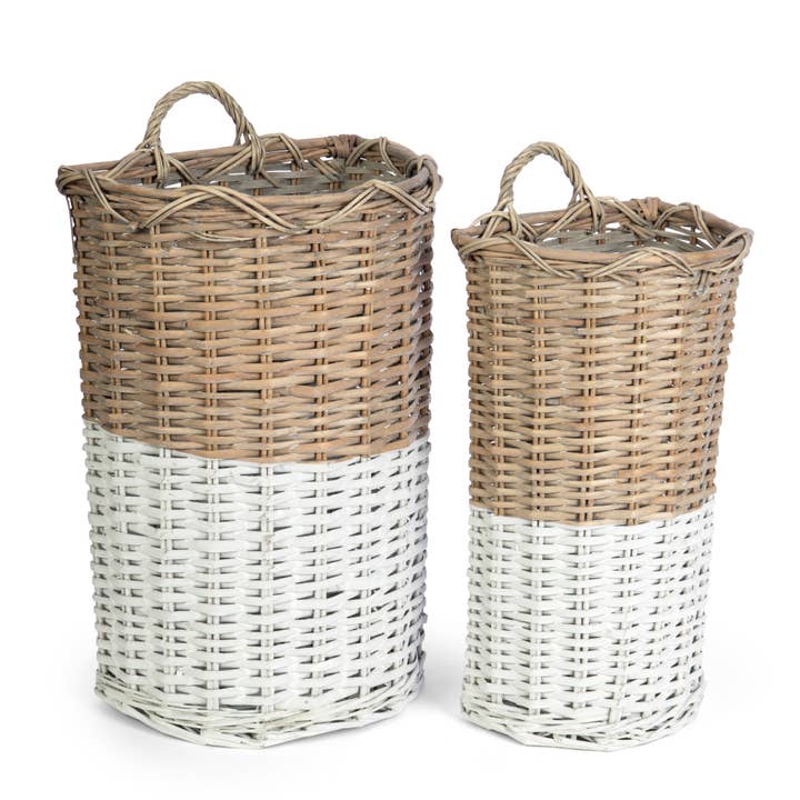 Set of 2 Willow Wall Baskets for wholesale by Willow Group