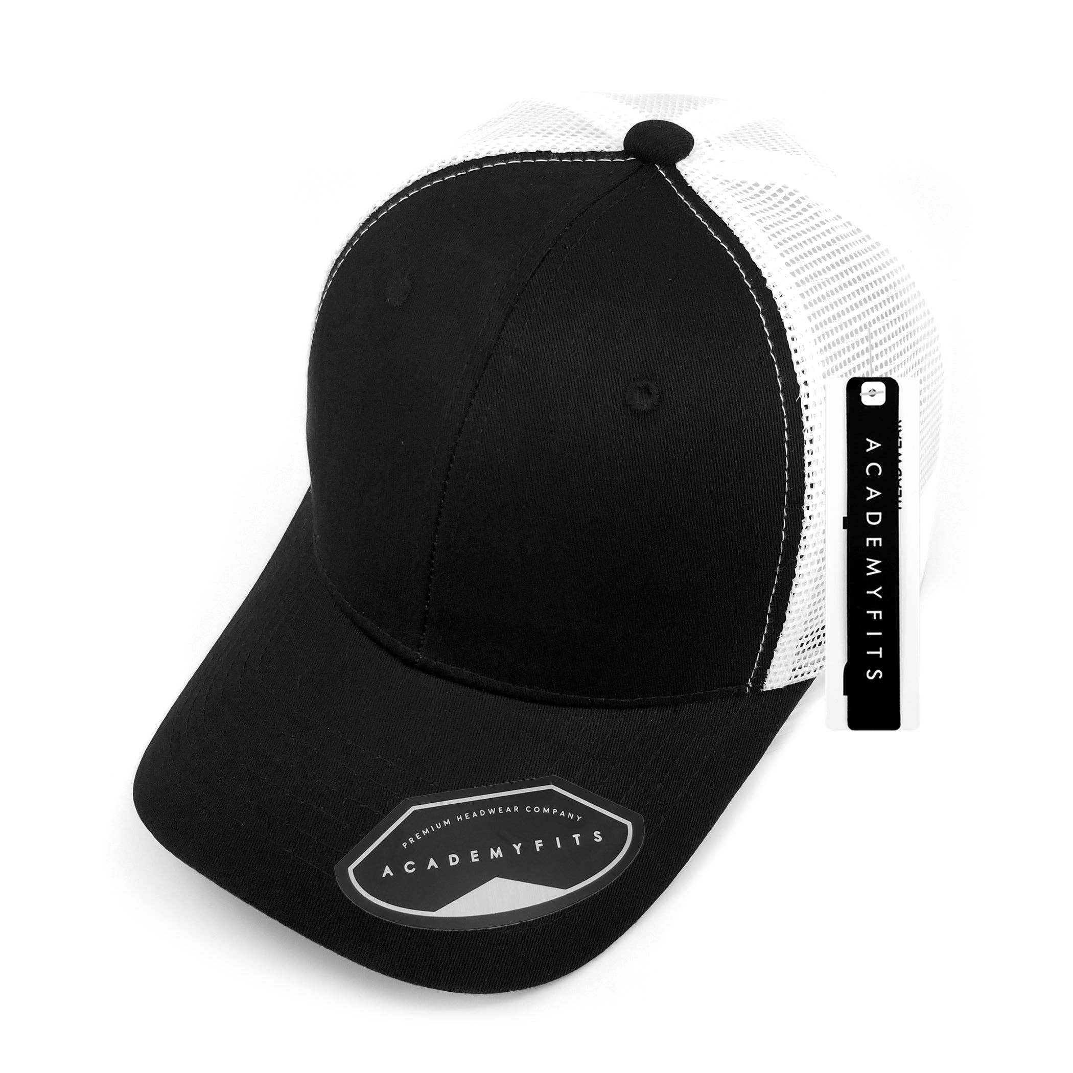 The Park Wholesale – wholesale Trucker hat – Unisex – Academy Fits Cotton Curve Trucker Hat - 207326