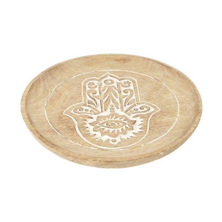 Signes Grimalt dienblad Fatima hand groot van mangohout voor wholesale door Signes Grimalt