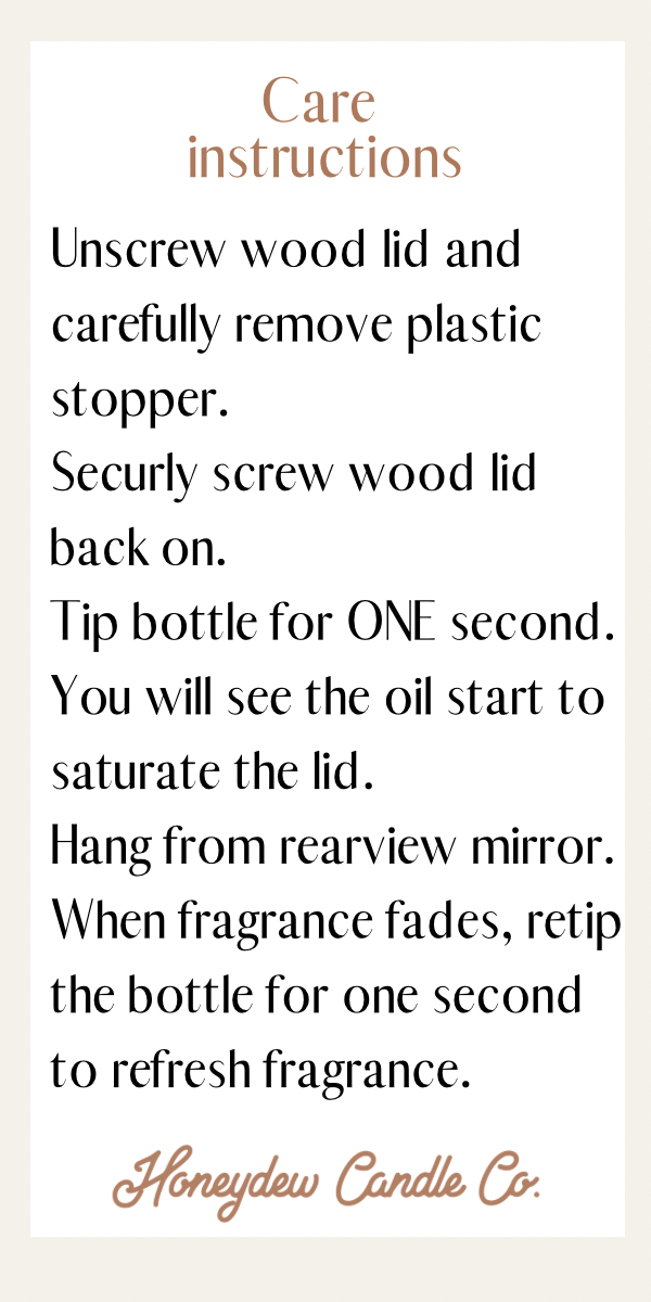 Honeydew Candle Co. - Wholesale Car Freshener - Unisex - Car Diffusers3