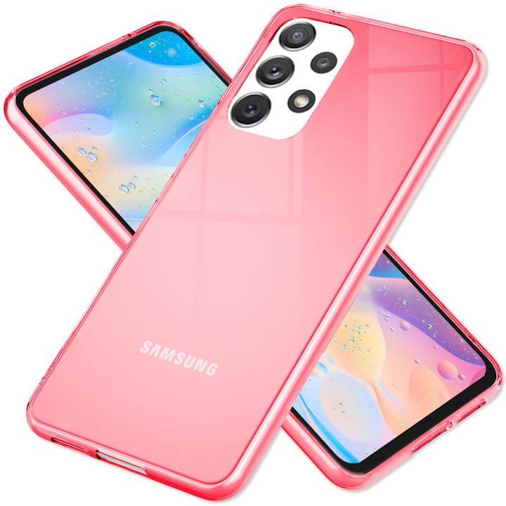 Capa de Silicone Transparente Neon Samsung para Galaxy A53 - Capa Protetora de TPU por atacado de SchnappFreude