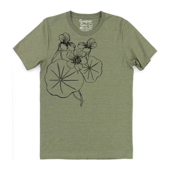 Camiseta Nasturtiums Charlie para venta al por mayor de Supermaggie @ Faire